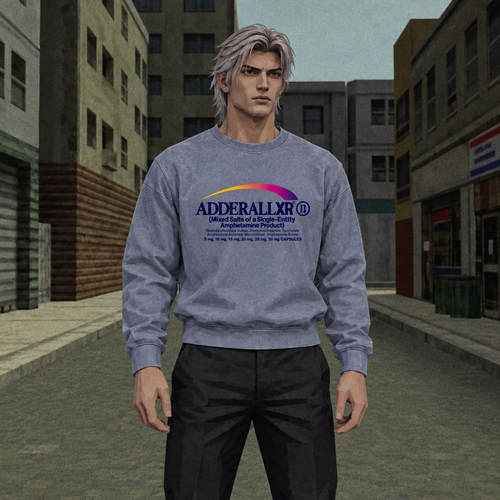 OFF-LABEL ad character wearing addxr